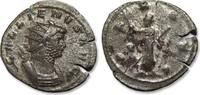 ROMAN EMPIRE AE/BI silvered antoninianus Gallienus, Rome mint - PAX AVG, with V in left field - -