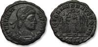 ROMAN EMPIRE AE (silvered) follis / nummus Constantine II as Augustus, Siscia mint - VICTORIAE DD AVGGQ NN reverse - •ЄSIS• -