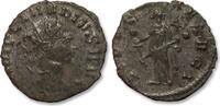 ROMAN EMPIRE AE/BI silvered antoninianus Claudius II Gothicus, Rome mint - FIDES EXERCI reverse - -