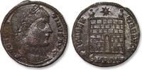 ROMAN EMPIRE AE (silvered) follis / nummus Constantine I, Antioch mint 3rd officina - mintmark SMANTΓ - Ex CNG 2011 -
