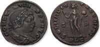 ROMAN EMPIRE AE follis / nummus Constantine I, Lugdunum (Lyon) mint - mintmark PLG S/F - SOLI INVICTO COMITI -