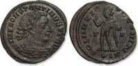 ROMAN EMPIRE AE (silvered) follis / nummus Constantine I, Londinium (London) mint - mintmark PLN and T/F in fields - -