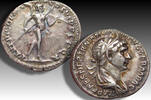 ROMAN EMPIRE AR silver denarius Trajanus / Trajan, Rome mint -