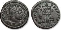 ROMAN EMPIRE AE follis / nummus Constantine I, Siscia, 3rd officina - VIRTVS EXERCIT, ΓSIS✱ - -