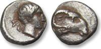 ANCIENT GREECE AR silver obol circa 387-310 B.C. Troas, Kebren - tiny li... 94.50 £  +  16.47 £ shipping