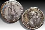 ROMAN EMPIRE AR silver denarius circa 164-165 A.D. Marcus Aurelius, Rome... 146.51 £  +  16.47 £ shipping