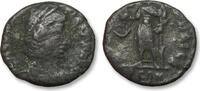 ROMAN EMPIRE AE 14 mm minimus / nummus Constantius II as AUGUSTUS, uncertain mint - SPES REIPVBLICA - rare little coin -