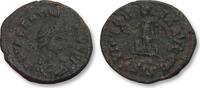 ROMAN EMPIRE AE 15 mm minimus / nummus Valentinianus II, Sisia mint - VICTORIA AVGGG / ASIS - -