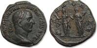 ROMAN EMPIRE 31mm AE sestertius circa 250-251 A.D. Trajan Decius, Rome mint - PANNONIAE - VF+ some e