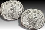 ROMAN EMPIRE AR silver antoninianus Philip I The Arab, Rome mint - ANNONA AVGG - -