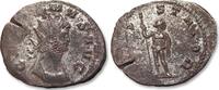 ROMAN EMPIRE AE/BI silvered antoninianus Gallienus, Rome mint - IOVIS STATOR - -