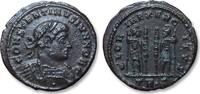 ROMAN EMPIRE AE Follis / Nummus Constantine II as Caesar, Treveri (Trier) mint - mintmark TR•S - -