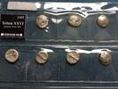 ANCIENT GREECE AR didrachm Group of 7x didrachms KYRENAICA / Cyrenaica - Kyrene / Cyrene - Ex Triton XXVI -