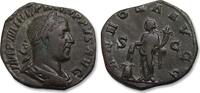 ROMAN EMPIRE AE sestertius Philip I, Rome mint - ANNONA AVG - -