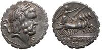 Roman Republic  denarius serratus 83-82 BC. vz