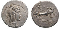 Roman Republic denarius 85 BC. L.Julius Bursio vz 242.75 £230.61 £  +  30.34 £ shipping