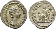 RÖMISCHE KAISERZEIT Sallustia Orbiana, 225 - 227 n. Chr. Denar 225 / 226 n. Chr. vz+