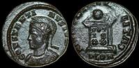 Constantine II. As Caesar, AD 316-337. Follis 18mm, 2.87 g. London -