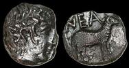  Troas, Neandria. 4th century BC. AR Obol 9mm, 0.49 g. Apollo   