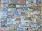 Budget World Banknote Collection – ±50 Mixed Notes -