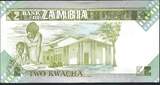 Zambie / Zambia 2 Kwacha 1986 - 1988 Bank of Zambia AU