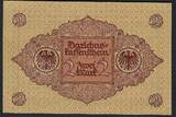 Allemagne / Deutschland / Germany 2 Mark 01/03/1920 Darlehnskassenschein GEM UNC