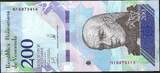 Vénézuela 200 Bolivares 13/03/2018 Banco Central de Venezuela P.GEM UNC