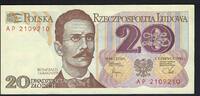 Pologne / Poland 20 Zlotych Narodowy Bank Polski -