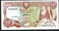 Chypre / Cyprus / Zypern 50 Sent Kibris Merkez Bankasi -