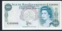 Ile de Man / Isle of Man 50 Pence Queen Elysabeth II -