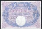 France / Frankreich 50 Francs Bleu et Rose Y.5075 -