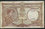 Belgique / Belgium 20 Francs / 20 Frank Trésorerie -