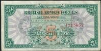 Grande Bretagne / Britain / England 5 Shillings British Armed Forces -