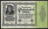 Allemagne / Deutschland / Germany 50000 Mark Reichsbanknote -