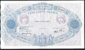 France / Frankreich 500 Francs Bleu et Rose W.2987 -
