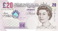 British £20 note featuring Sir Edward | Issued by the Bank of England