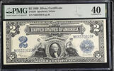   1899 US $2 Silver Certificate, PMG Certified, XF40 Fr#258, Signed by S... 897.19 &pound;  +  29.54 &pound; shipping