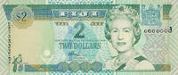   Fiji $2 Banknote, 2002 Series (Elizabeth II) | Issued by the Republic ... 6.65 &pound;  +  33.23 &pound; shipping