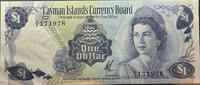   Cayman Islands Monetary Commission 1971 One Dollar Note  25.84 &pound;  +  33.23 &pound; shipping