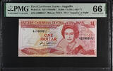   1988-1989 Eastern Caribbean Central Bank 1 Dollar Bill PMG 66 EPQ  39.14 &pound;  +  33.23 &pound; shipping
