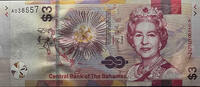   Central Bank of the Bahamas - Three Dollars, Series 2019  6.65 &pound;  +  33.23 &pound; shipping