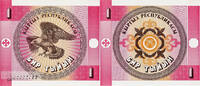   Kyrgyz Republic 1 Tiyin banknote (issued in 1993)  0.74 &pound;  +  33.23 &pound; shipping