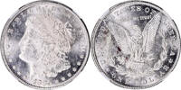 1880s Morgan Silver Dollar NGC MS65 - Goldsilverjapan