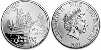2021 Niue 1 oz Silver Coin Disney Pirates of the Caribbean Series 3 Empress -