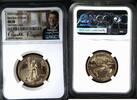 USA 25 Dollars 2020 Eagle Gold Coin, Ronald Reagan Signature MS 70