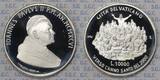 Vatikan 2 x 10.000 Lire 1996 Holy Year 2000 2nd issue Proof im originale Kapseln