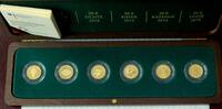 Bundesrepublik 6 X €20 Serie Deutscher Wald - Eiche bis Linde - alle J (Hamburg) -