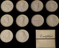 Deutschlanmd 10x Meissen Porzellan-Taler (50mm) Aus der ältesten Porzellan-Manufaktur Europas -