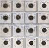 Bundesrepublik 50 Pfennig 50 Pfennig Kursmünzen, 26 div. in Polierte Platte -