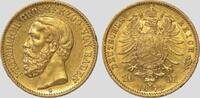 Kaiserreich, Baden 20 RM Gold Grand Duke Friedrich -